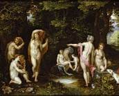 Jan Brueghel and Jacques de Backer Diana and Actaeon